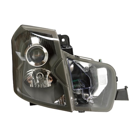 RH HEADLAMP ASSY COMPOSITE; W/O HEADLAMP WASHERS; W/O HEADLAMP LEVELING; CTS 03-